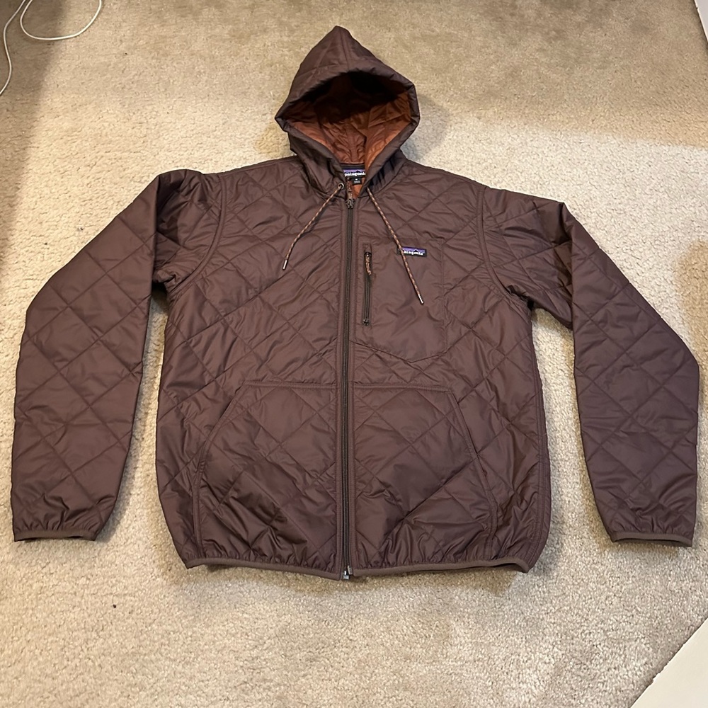 Patagonia M's Diamond Quilted Bomber - Brown